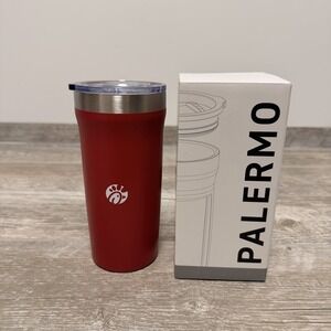 NEW‎ With Box Chickfila 18oz Stainless Steel Tumbler Red RARE
